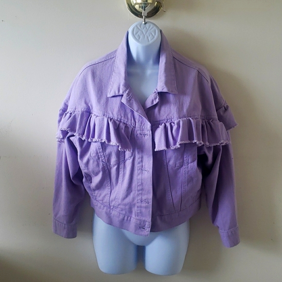 Love Tree Demin Jacket - Picture 3 of 6